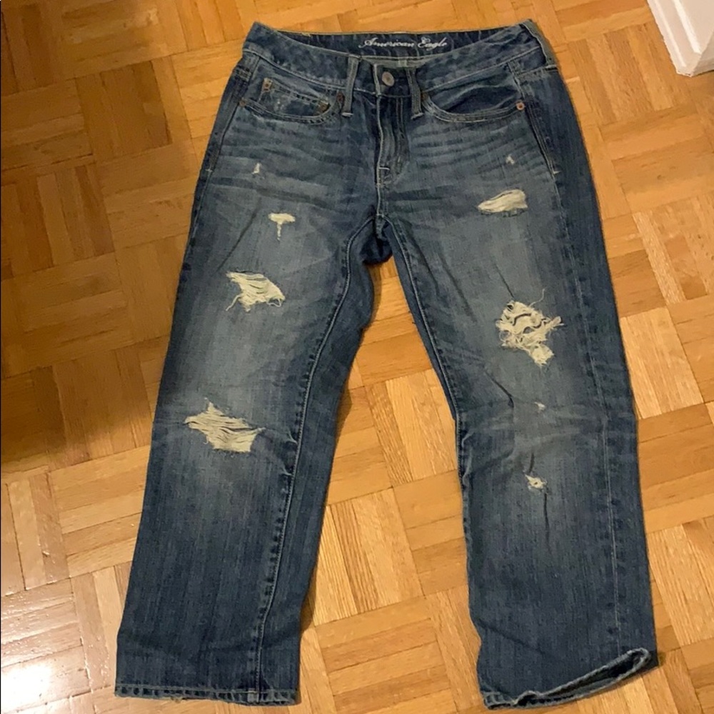 ❗️2/$30❗️American Eagle Cropped Jeans in 0
